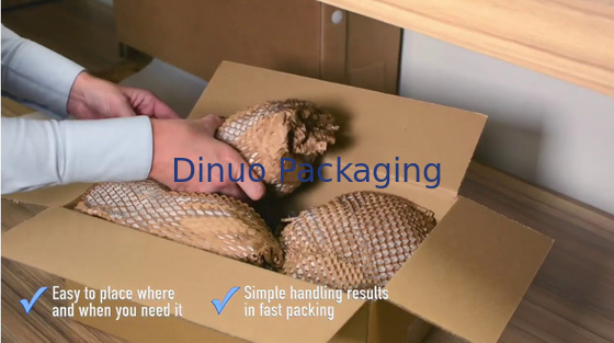 Papier pakowy o strukturze plastra miodu, odporny na pękanie 250m 840m
