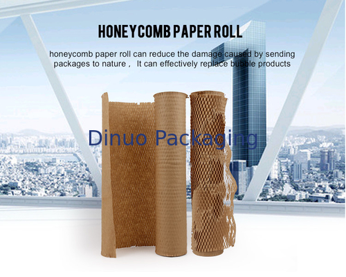 SGS Sustainable Die Cut Honeycomb Craft Paper 38cm * 140m