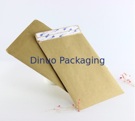 Druk CMYK Torby do pakowania kurierskiego Kraft 9,5 x 14,5 cm