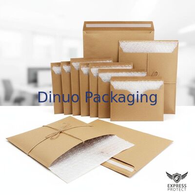 60 do 180gm Kraft Bubble Mailers Różne rozmiary Express Shipping Ochronne opakowania koperty oferujące ochronę poczty