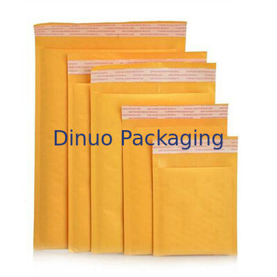 Standardowy rozmiar 7 Kraft Bubble Mailers Customized Logo Express Shipping Trwałe opakowania ochronne koperty dla bezpiecznych